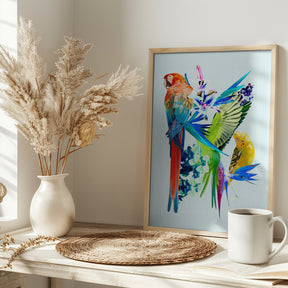 Birds of Paradise I Poster