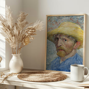 Vincent Van Gogh's Self Portrait (1887) Poster