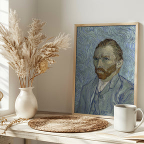 Vincent Van Gogh's Self Portrait (1889) Poster