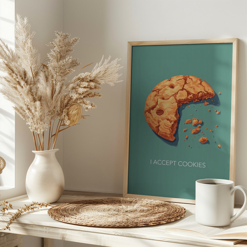 I Accept Cookies Poster