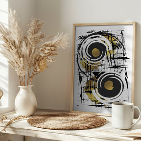 ABSTRACT ART Hypnotizing Poster