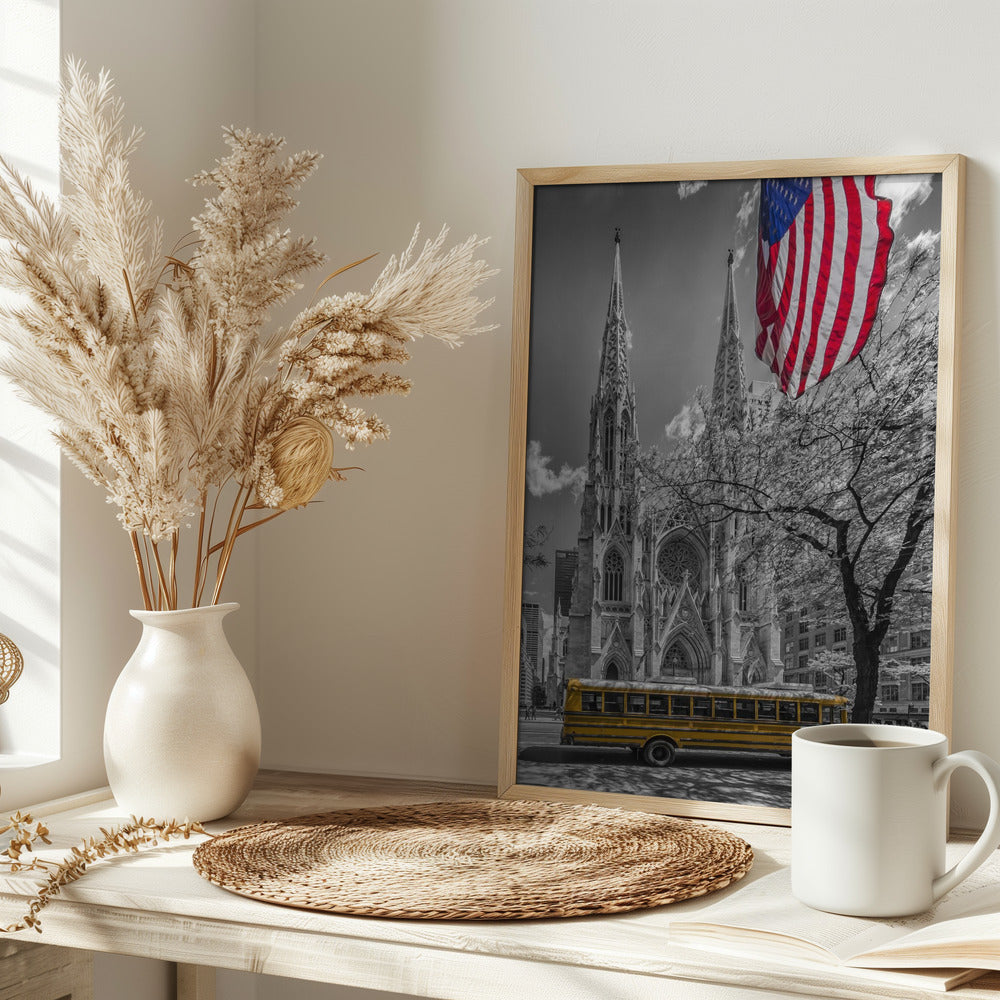 NEW YORK CITY St. Patrick&#039;s Cathedral Poster