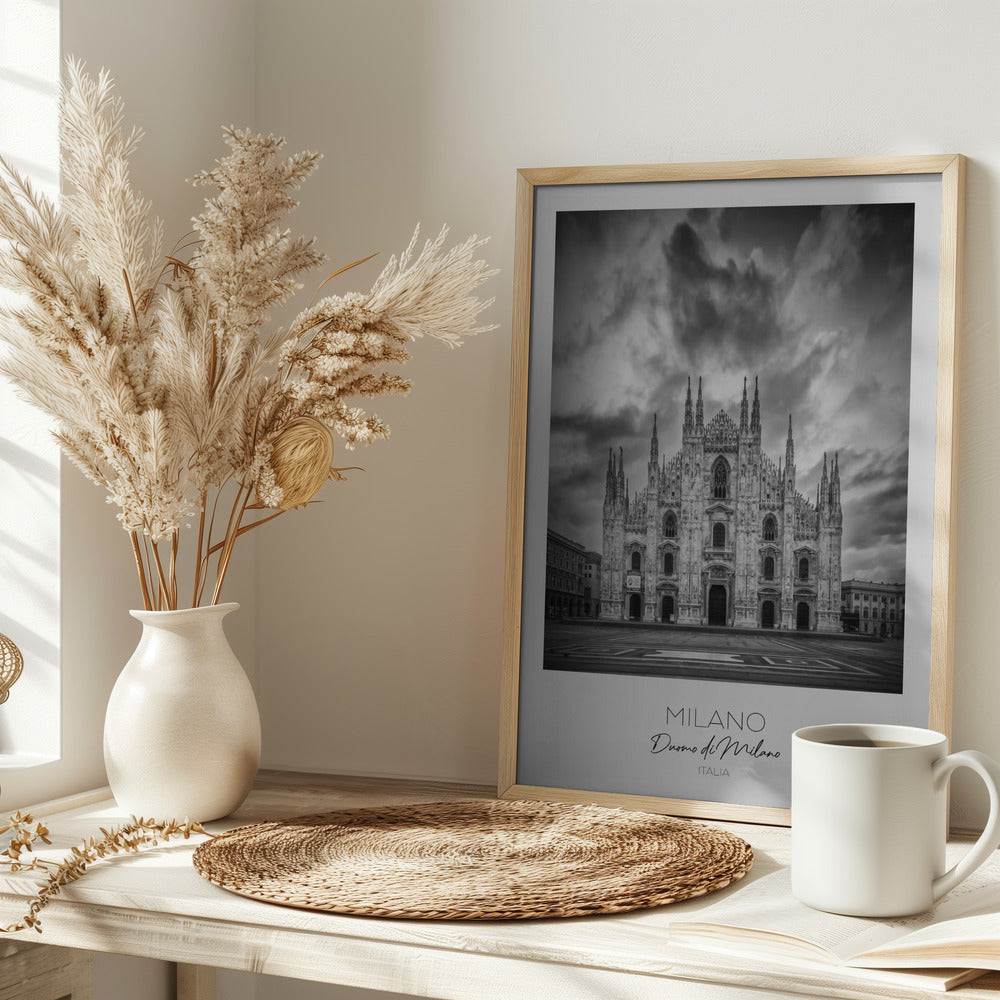 In focus: MILAN Cathedral Santa Maria Nascente Poster