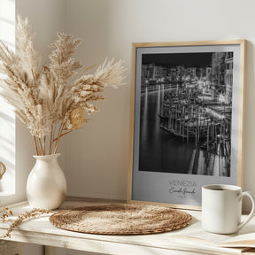 In focus: VENICE View from Rialto Bridge Poster