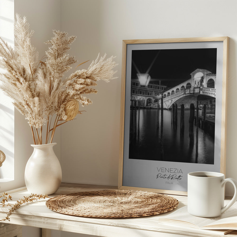 In focus: VENICE Rialto Bridge Poster