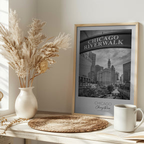 In focus: CHICAGO Riverwalk Poster