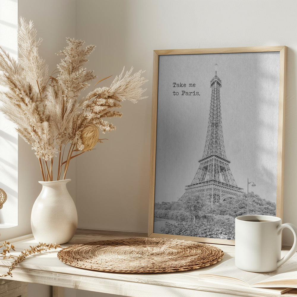 Take me to Paris Poster