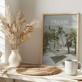 Rise and shine | Beachscape Poster