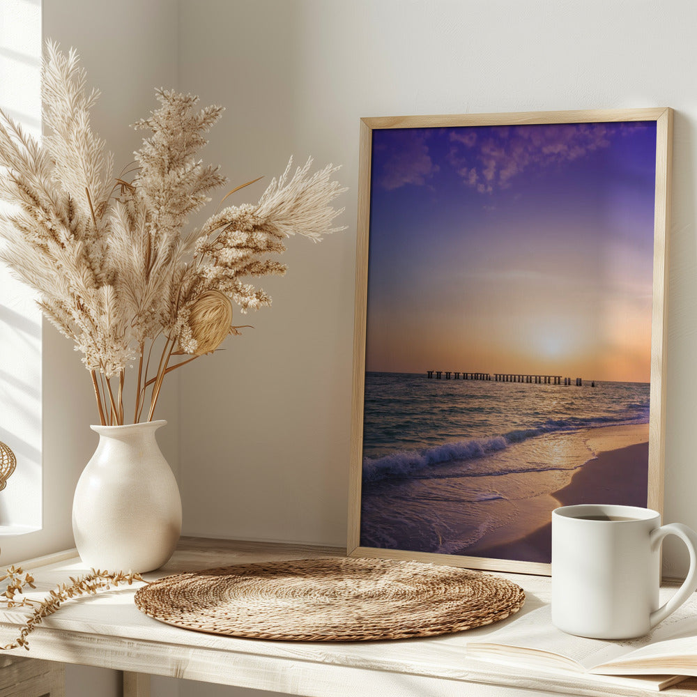 Gasparilla Island Sunset Poster