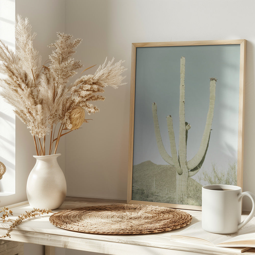 SAGUARO NATIONAL PARK Vintage Giant Saguaro Poster