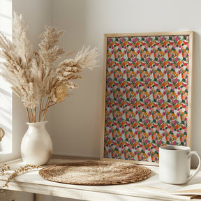 Fresh fruits pattern 2 Poster