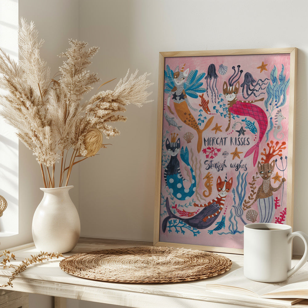 Mercats &amp; Caticorns Poster