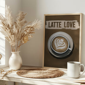 Latte Love Poster