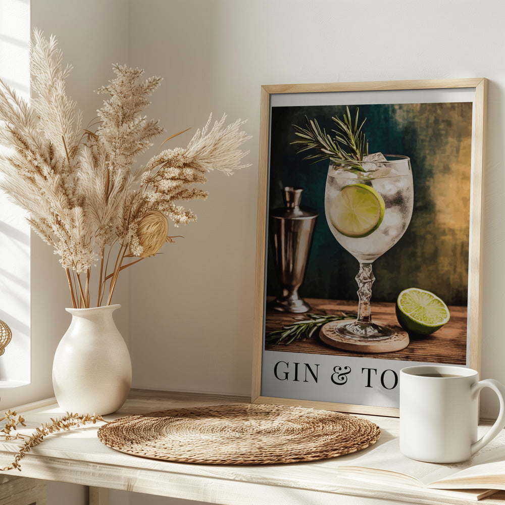 Gin &amp; Tonic Poster