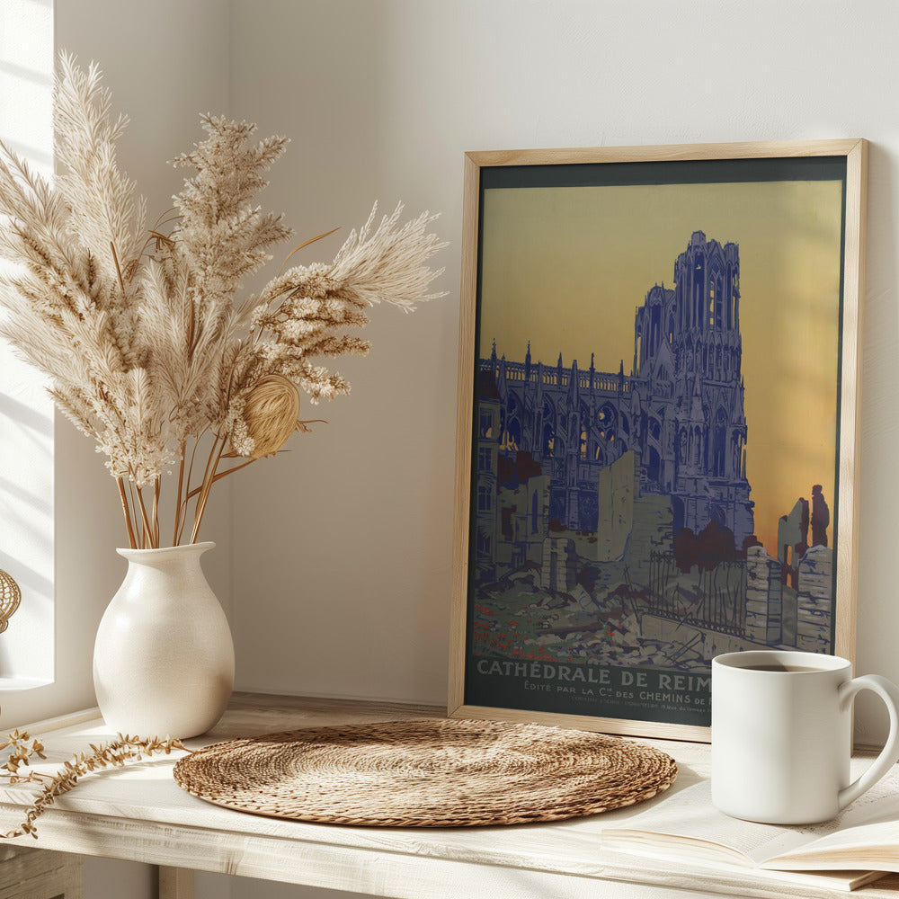 Cathédrale de Reims Poster