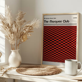 Marquee Club Retro Poster