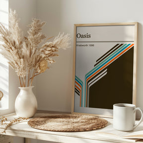 Oasis Retro Gig poster Poster