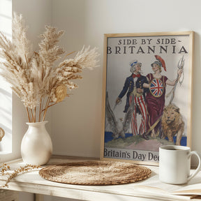 Side By Side Britannia Poster