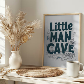 Little Man Cave Poster