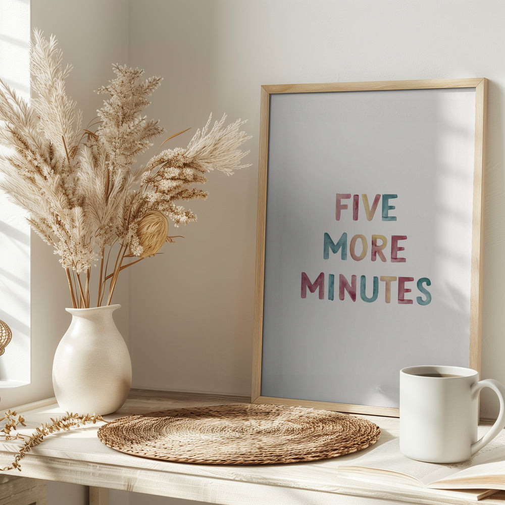 Five More Minutes Poster