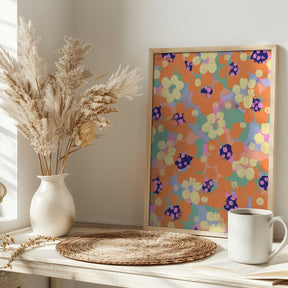 Flowerpattern Poster