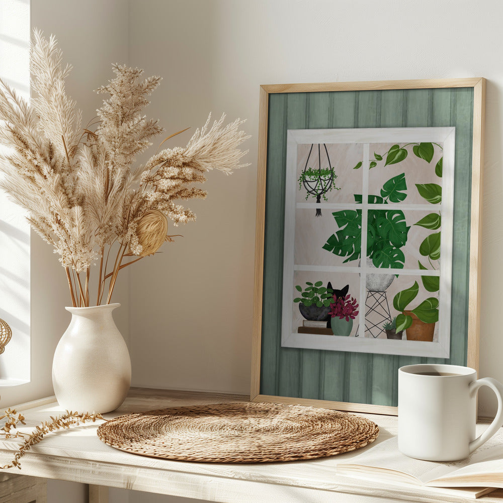 Plant window Poster