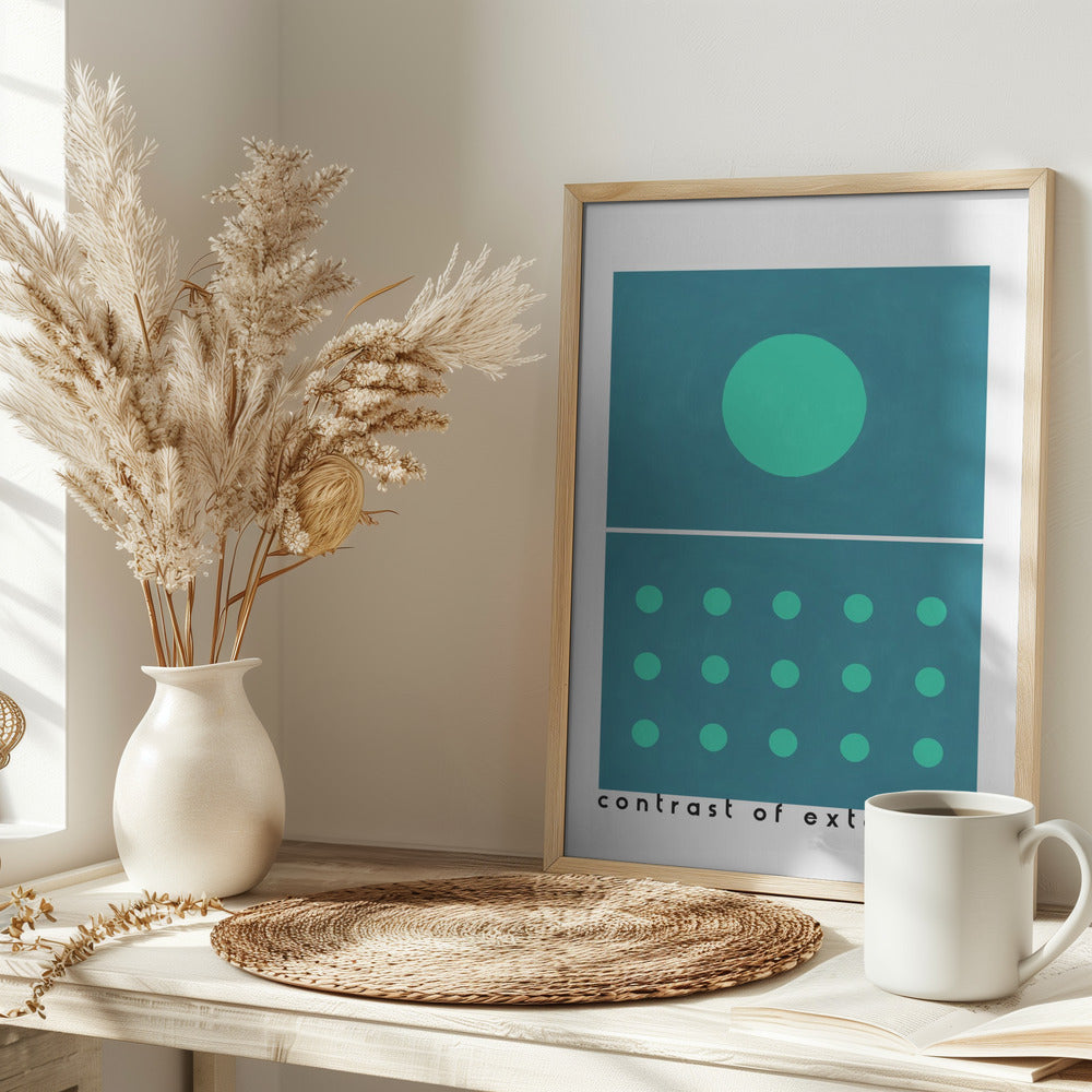 Contrast of extension Poster