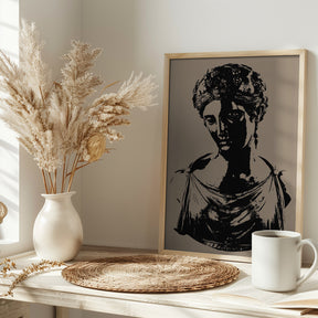 Bust of Ariadne Poster