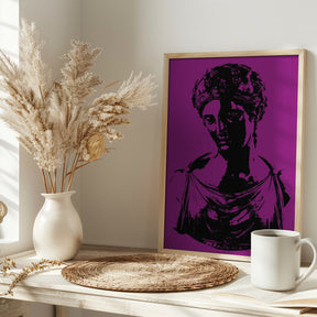 Bust of Ariadne Poster