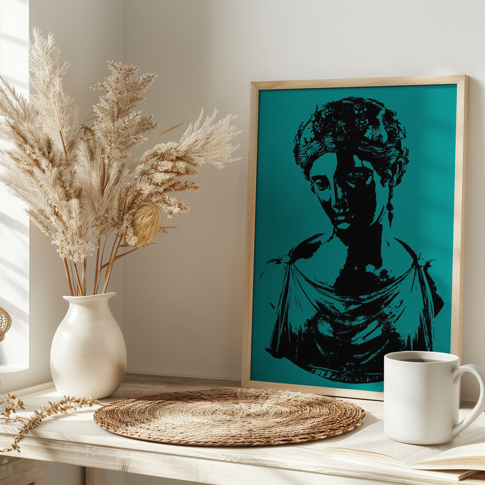 Bust of Ariadne Poster