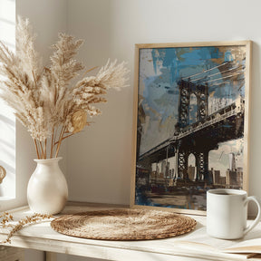 Manhattan Bridge - New York Poster