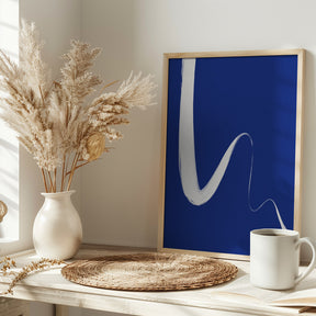 White wave no 1 Poster