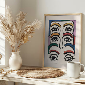 Eyes and Brows Poster