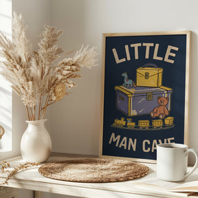 Little Man Cave Poster