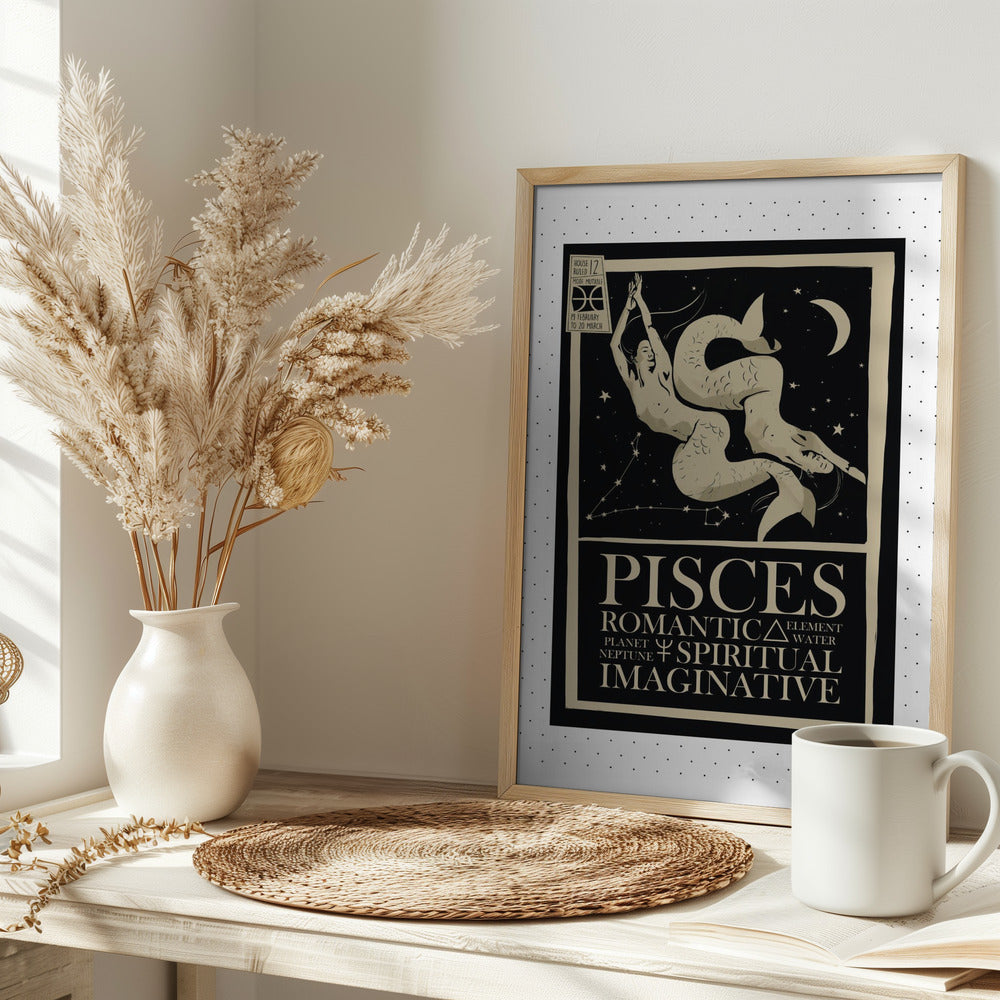 Pisces Print Poster