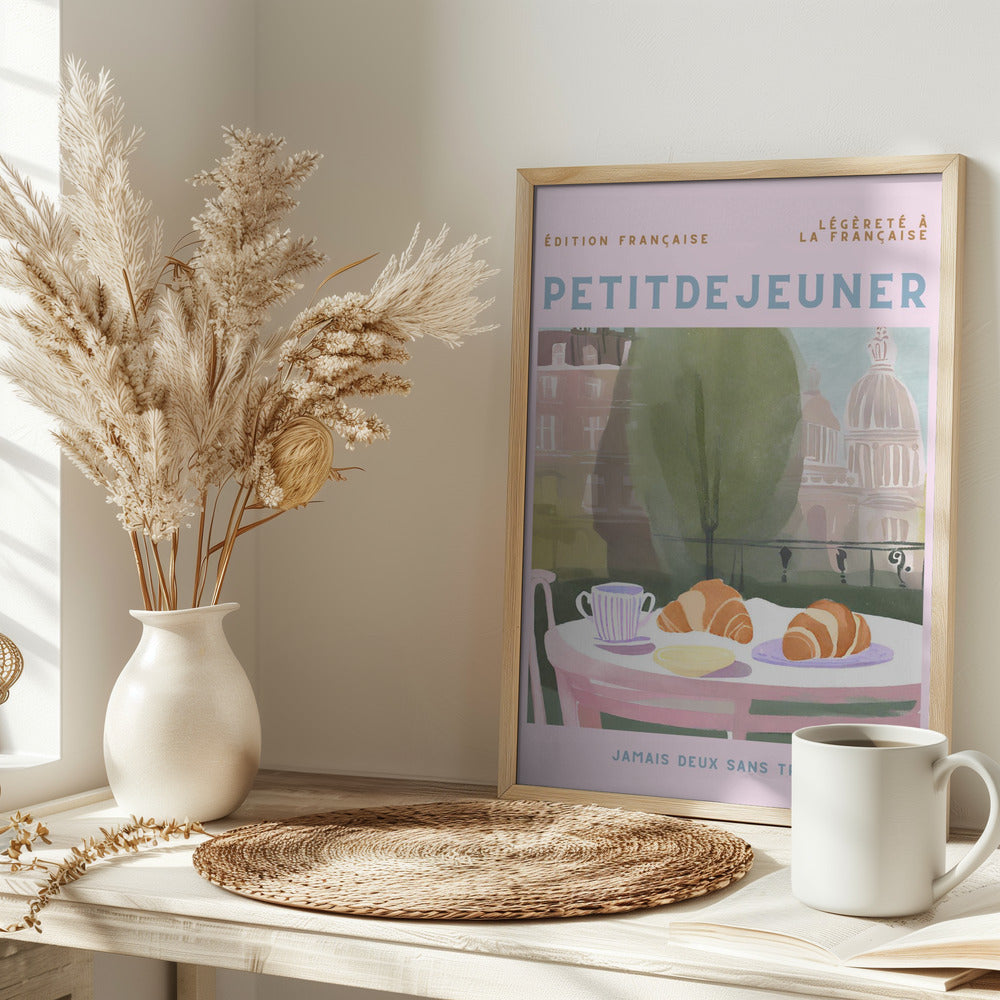 Petit Dejeuner Poster