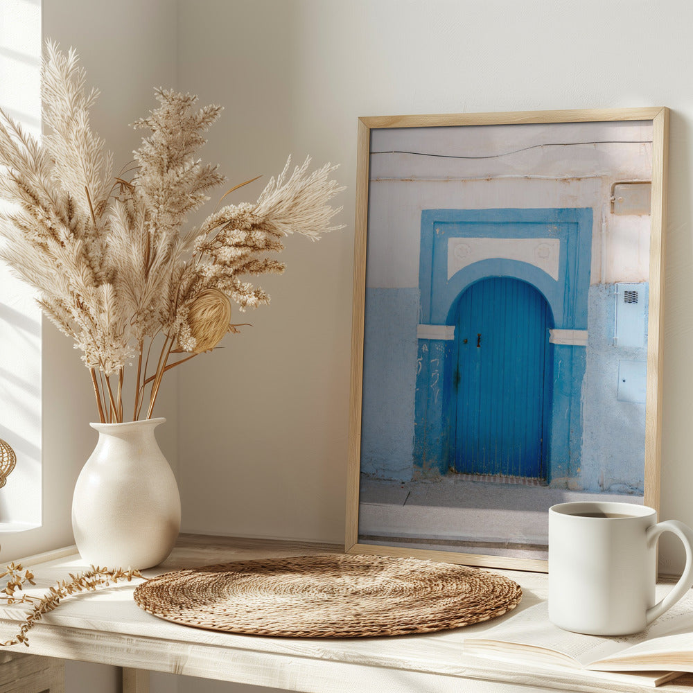 The Blue Door in Taghazout Morocco Poster