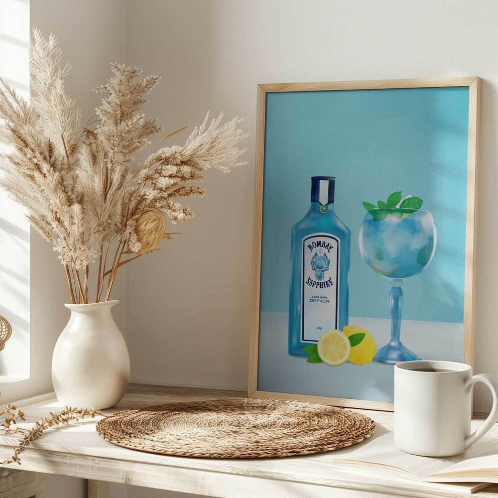 Gin Cocktail Poster