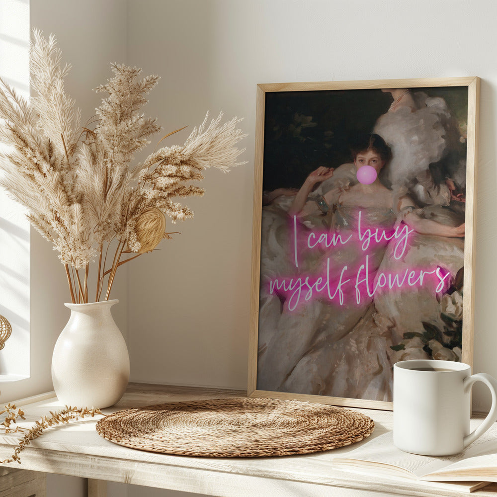 Buymyselfflowers6 Ratioiso Poster