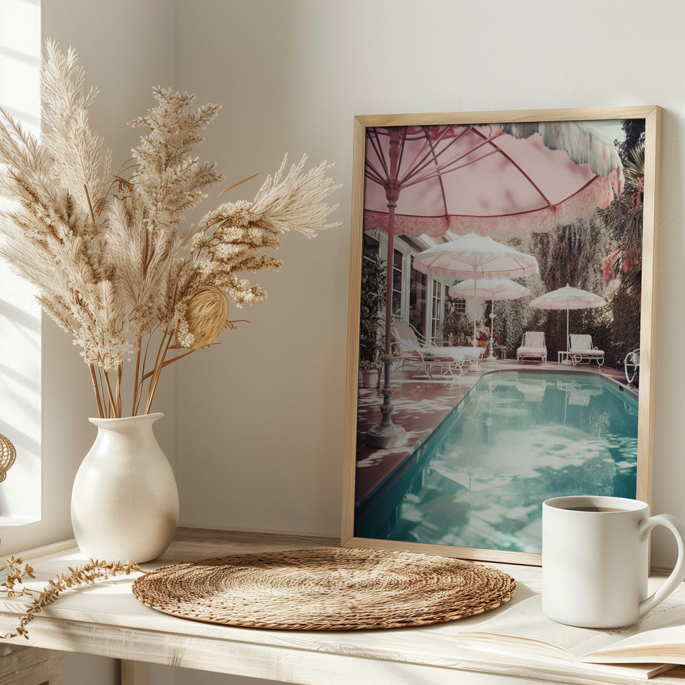 Glam Pool Life Poster