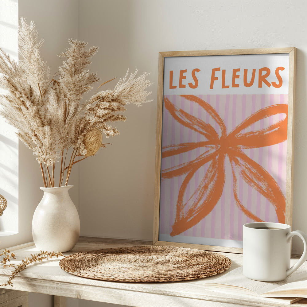 Orangelesfleurs2 Ratioiso Poster