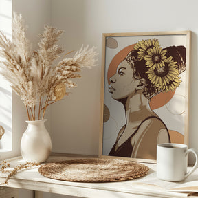 Nina Simone Portrait Poster