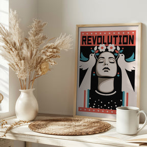 Revolution Activist Peace Poster