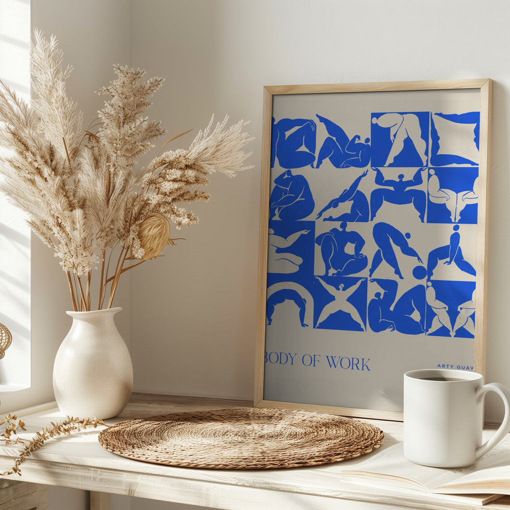 Body of Work (blue) Poster