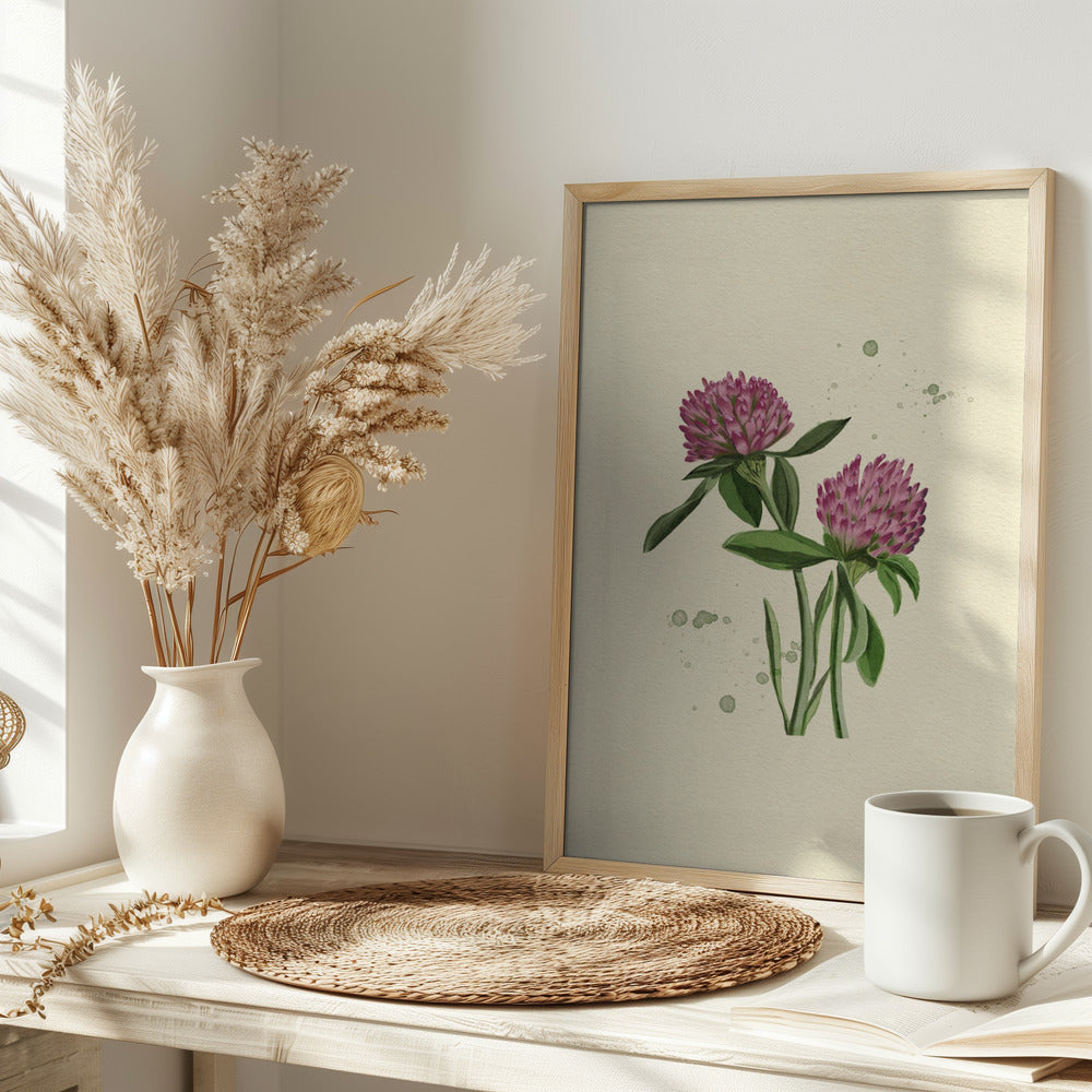 Red Clover Poster