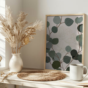 Round Eucalyptus Poster