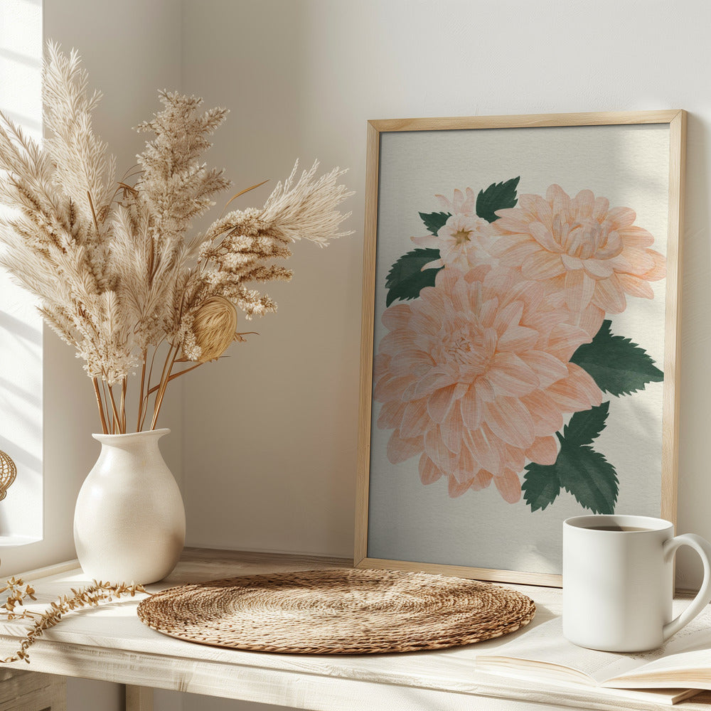 Aqua•real Canvas   Chiffon Poster