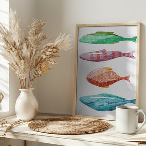 Colorful Fish Poster