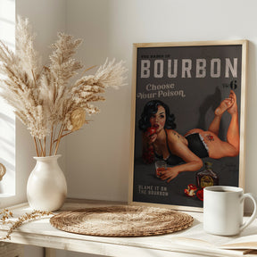 Babes of Bourbon Vol 6 Choose Your Poison Sexy Pinup Poster