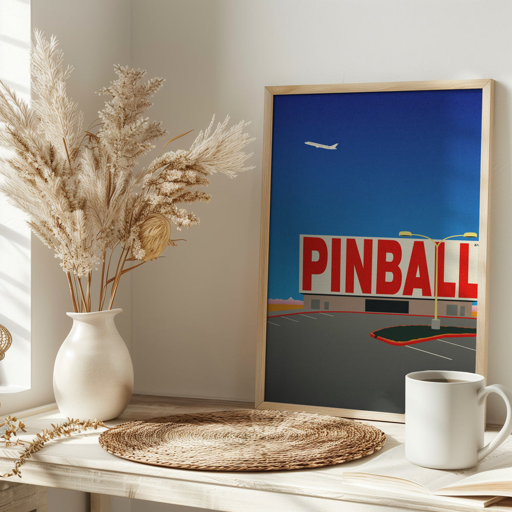 Las Vegas Pinball Poster